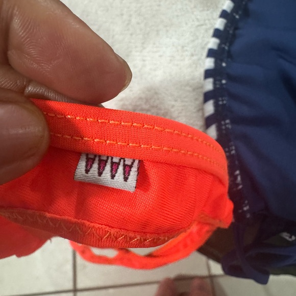 Orange Floral Bikini Set - Picture 6 of 7